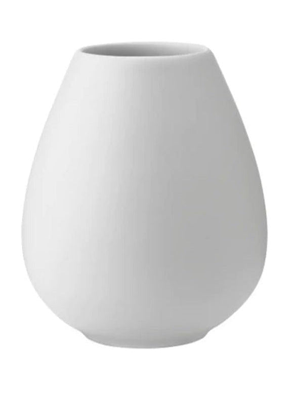Knabstrup Keramik Maa -maljakko h 14 cm, kalkki valkoinen