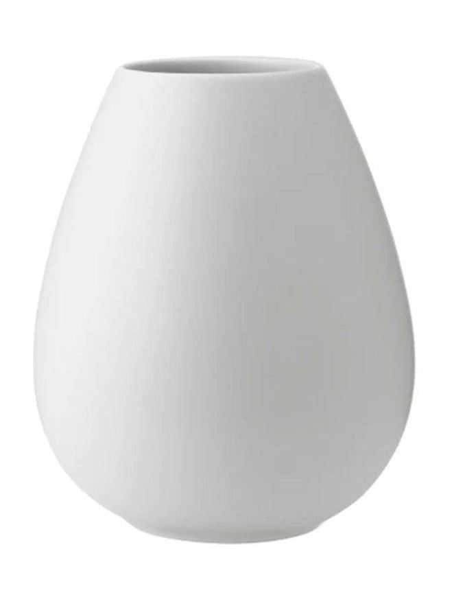 Knabstrup Keramik Erde Vase H 19 Cm, Kalkweiß