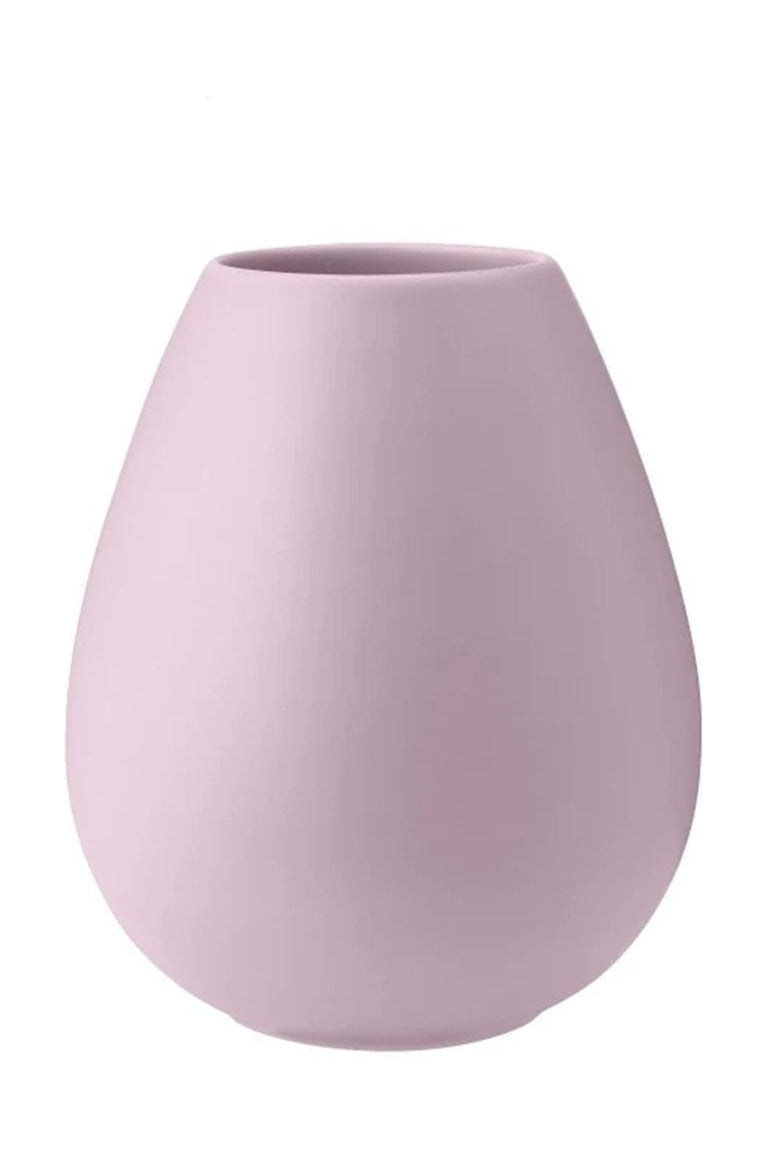 Knabstrup Keramik Vase de terre H 24 cm, rose poussiéreuse