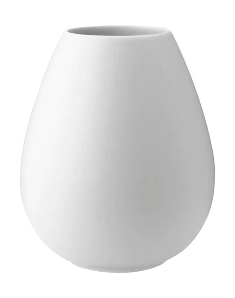 Knabstrup Keramik Vase de terre H 24 cm, citron vert blanc