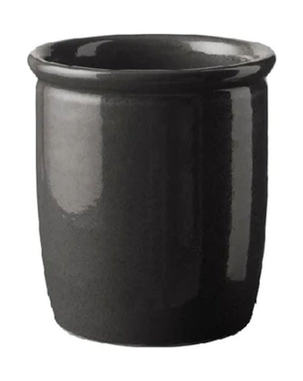 Knabstrup Keramik泡菜锅1 L，无烟煤灰色
