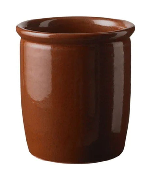 Knabstrup Keramik Pot de cornichon 1 l, marron