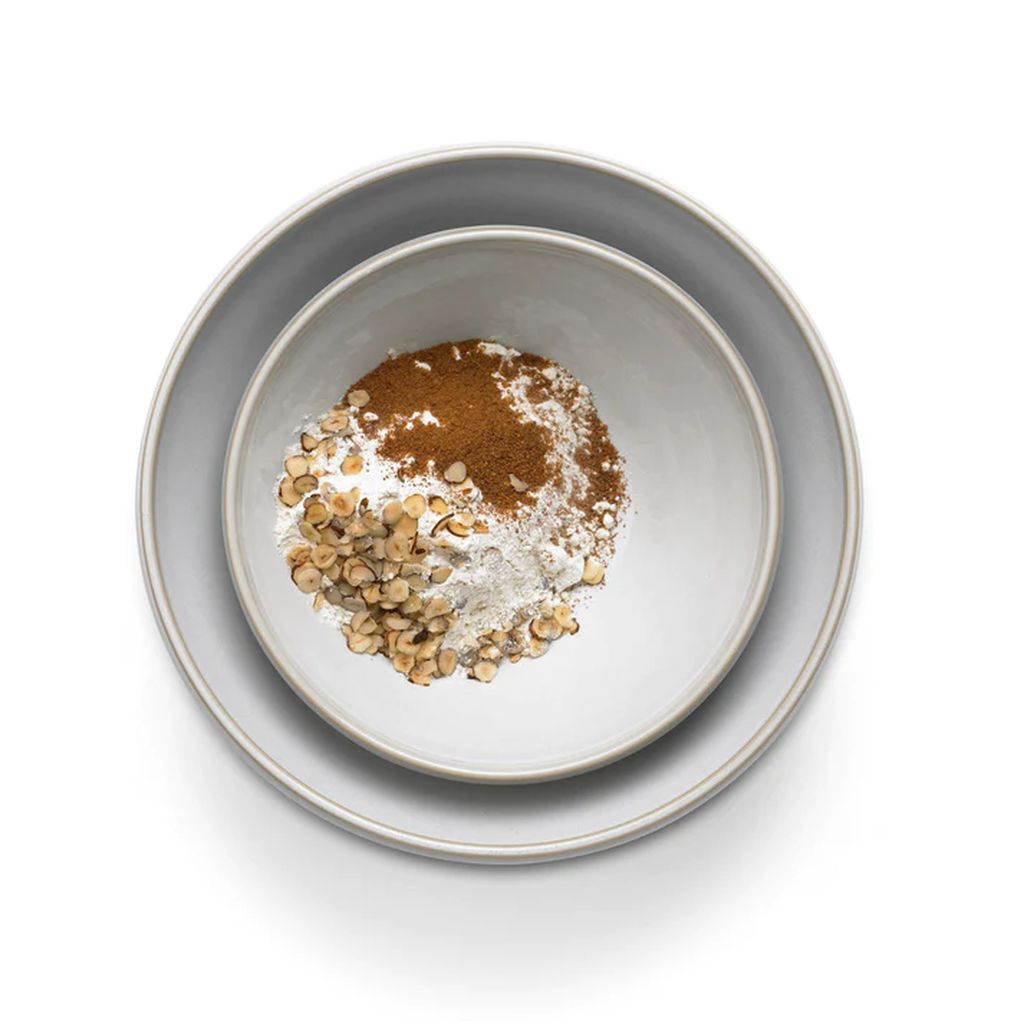 Knabstrup Keramik Tavola Dough Bowl Set van 2 L + 2 L, wit