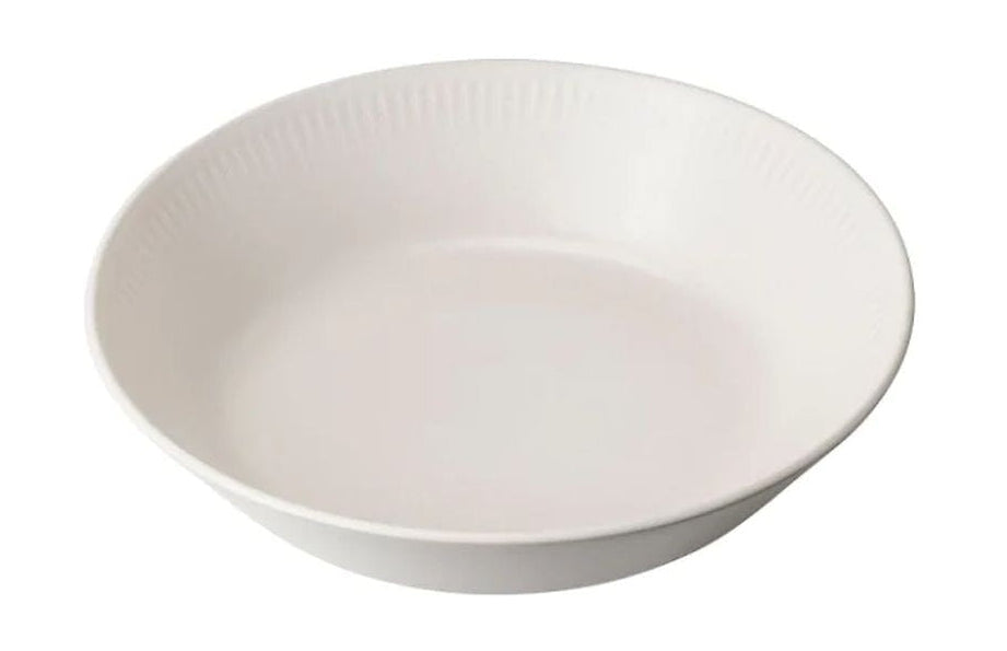 Knabstrup Keramik Teller tief ø 18 Cm, Weiß