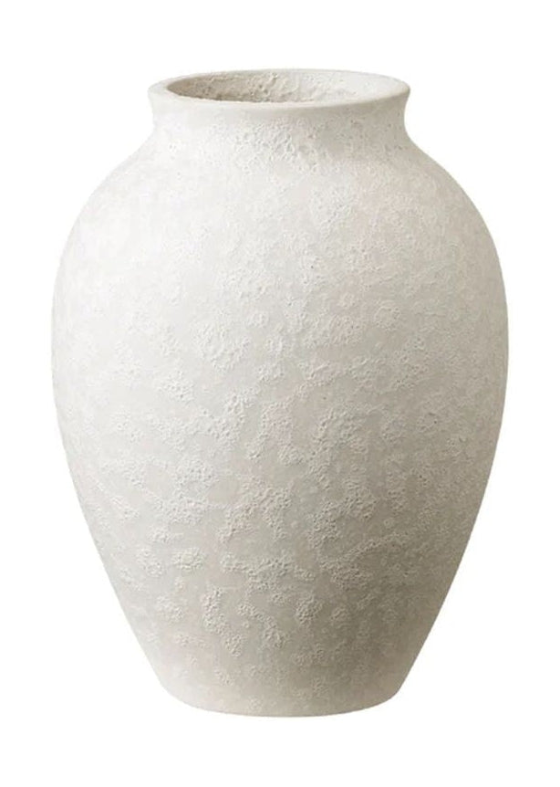 Knabstrup Keramik Vase H 12,5 Cm, Weiß