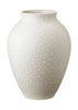 Knabstrup Keramik Vase H 20 cm, bianco