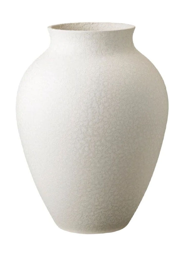 Knabstrup Keramik Vaas H 27 cm, wit