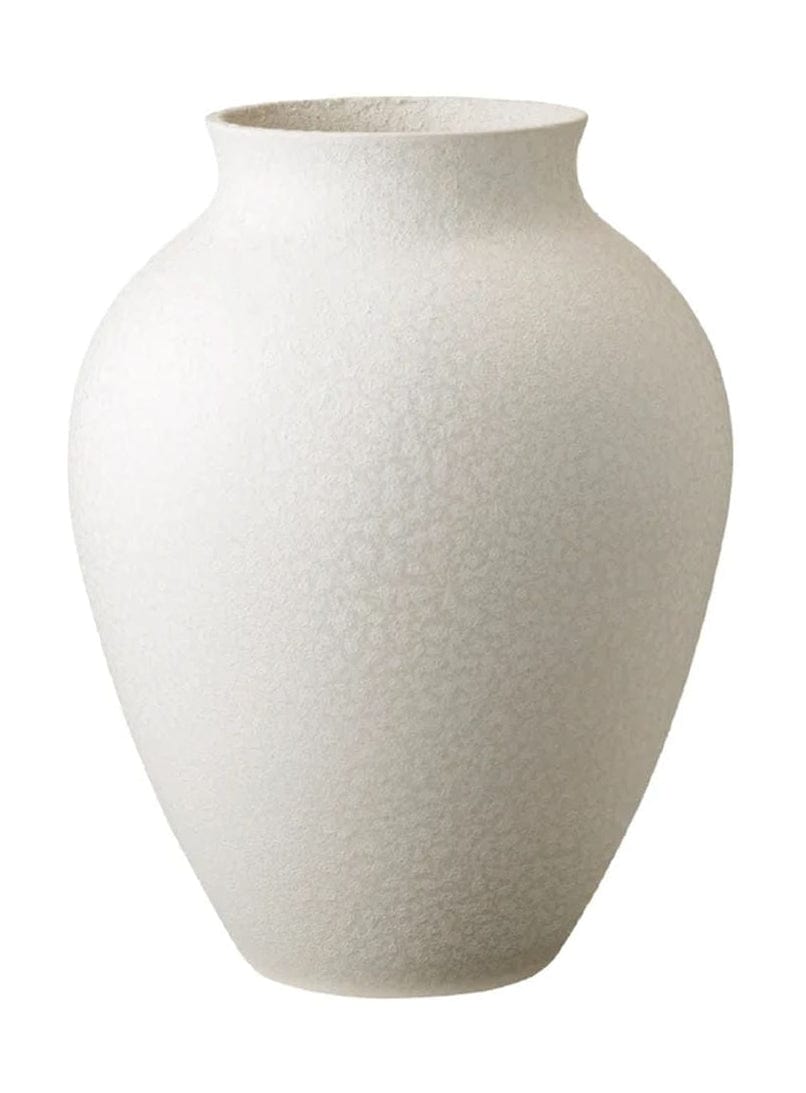 Knabstrup Keramik Vaas H 35 cm, wit