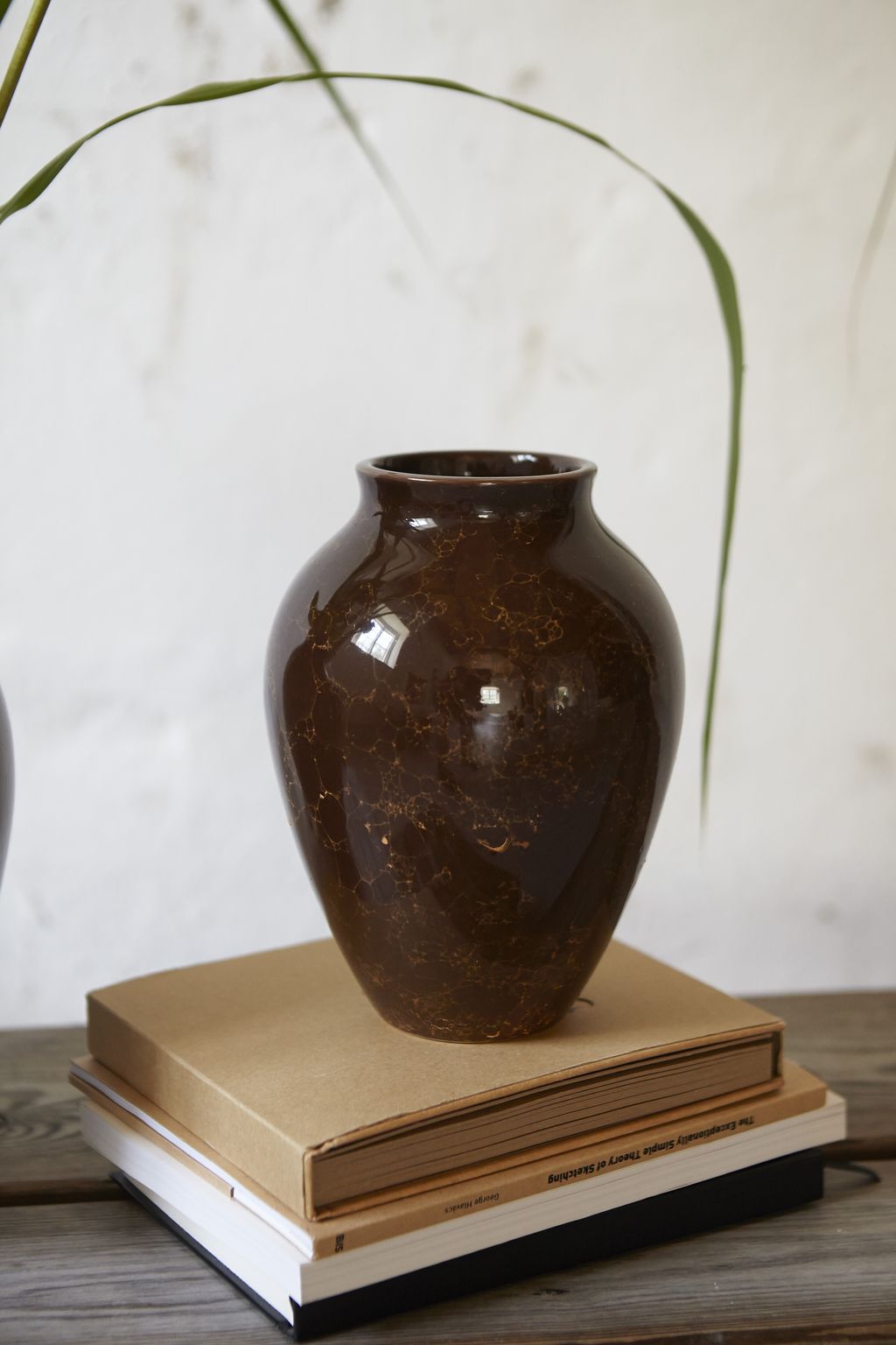 Knabstrup Keramik Vase Natura H 20 Cm, Braun