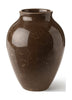 Knabstrup Keramik Vase natura h 20 cm, brun