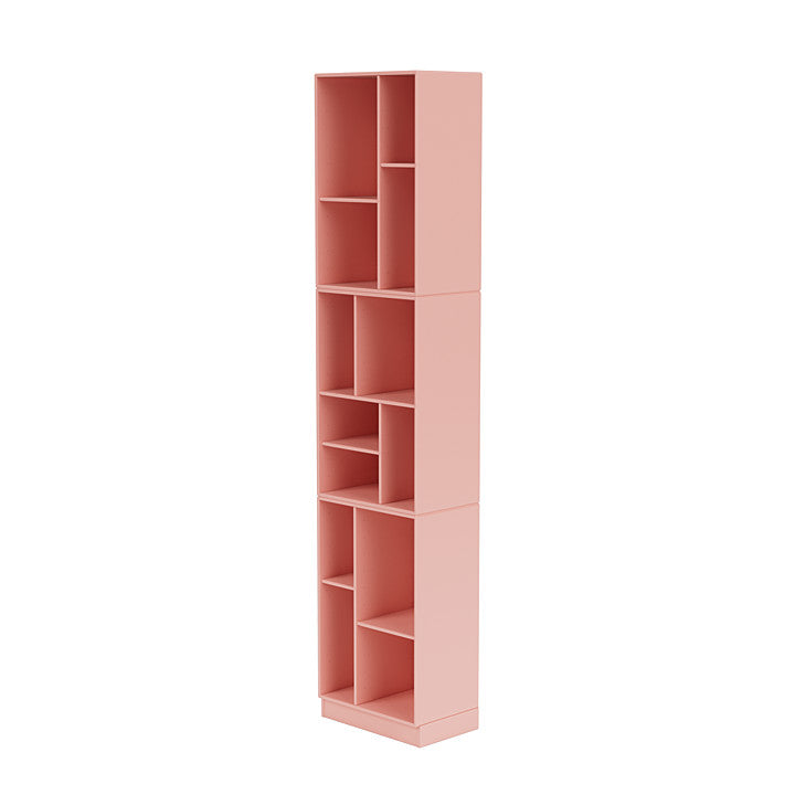 Montana Loom High Bookcase With 7 Cm Plinth, Ruby