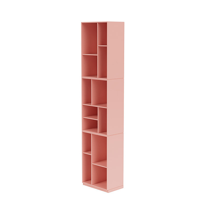 Montana Loom High Bookcase With 3 Cm Plinth, Ruby