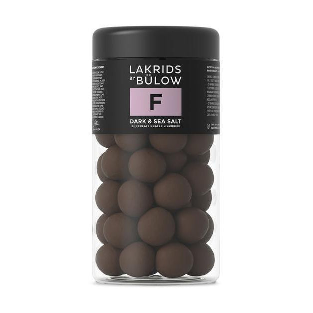 Lakrids By Bülow Donker en zeezout, 295 gram