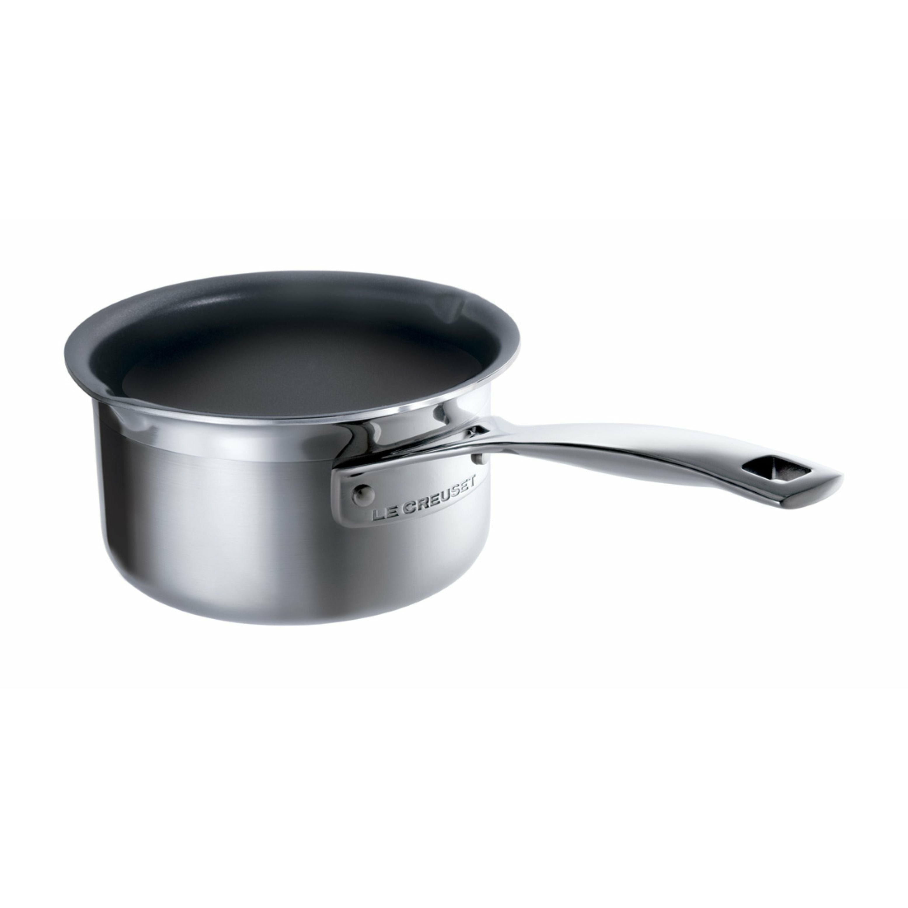Le Creuset 3层不锈钢非棒牛奶锅1.3 L，14厘米