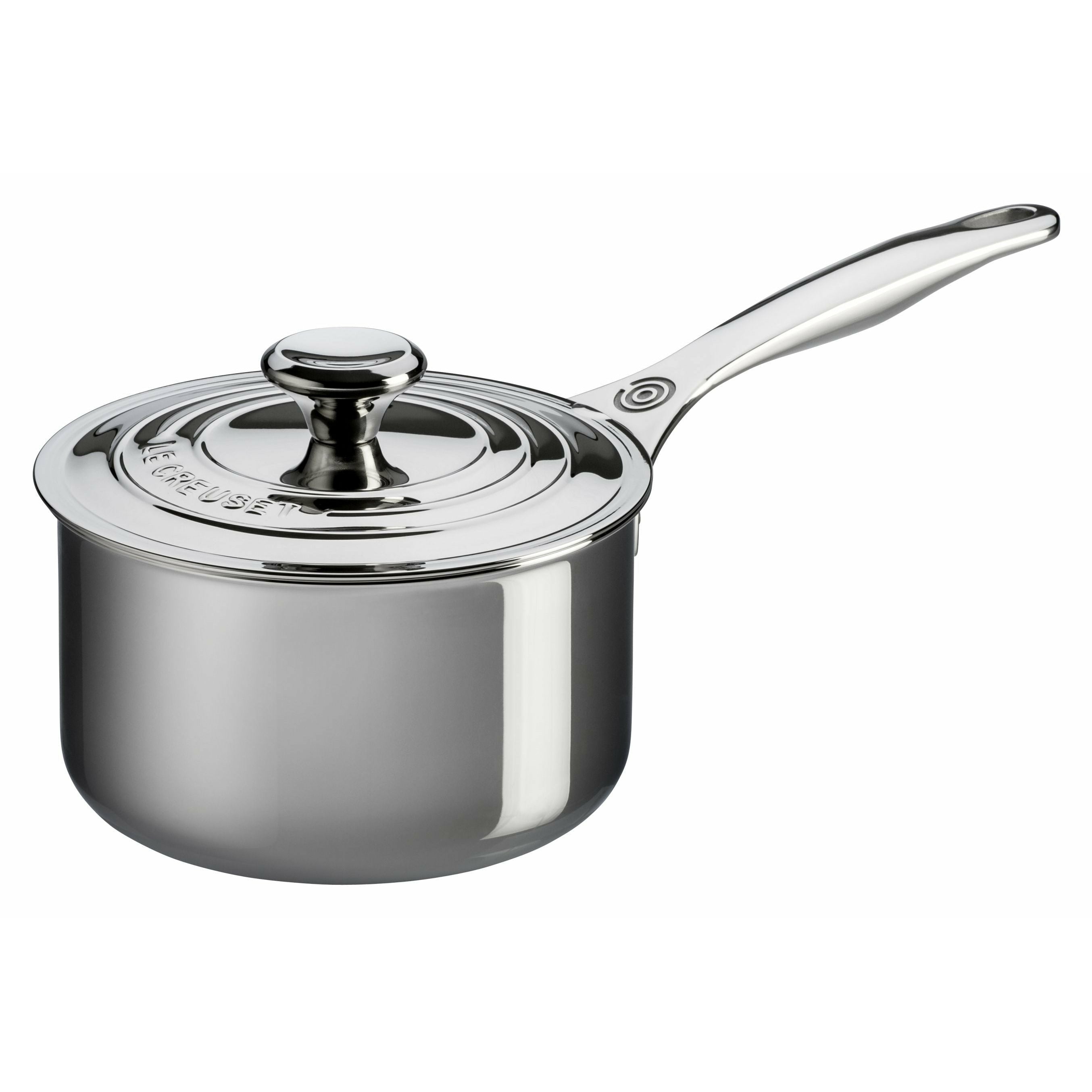 Le Creuset Signature Stainless Steel Saucepan 2.8 L With Lid