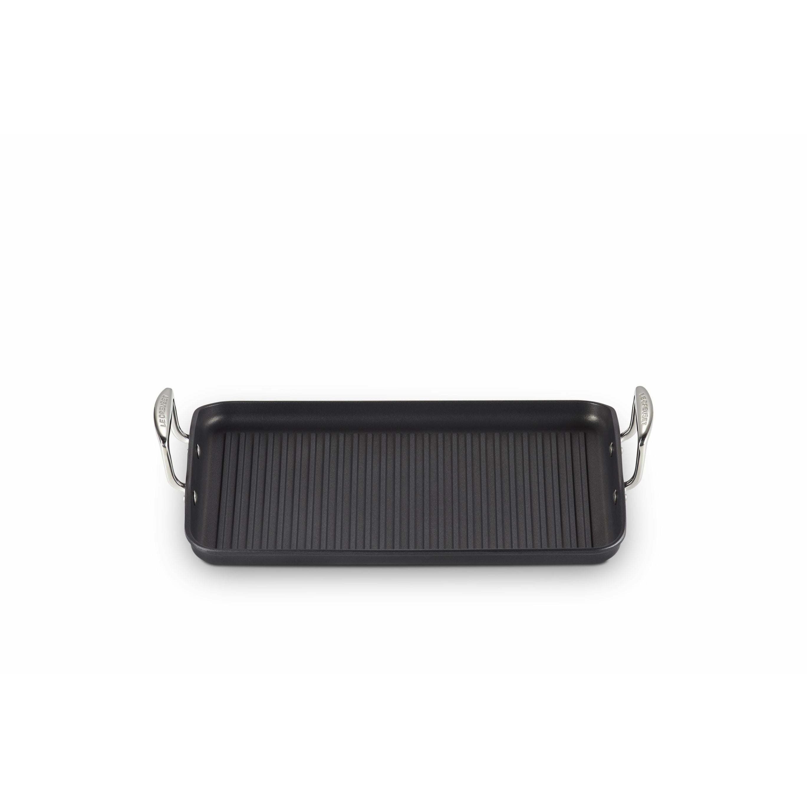 Le Creuset Alu Grill Plate With Grooves, 34 X 25 Cm