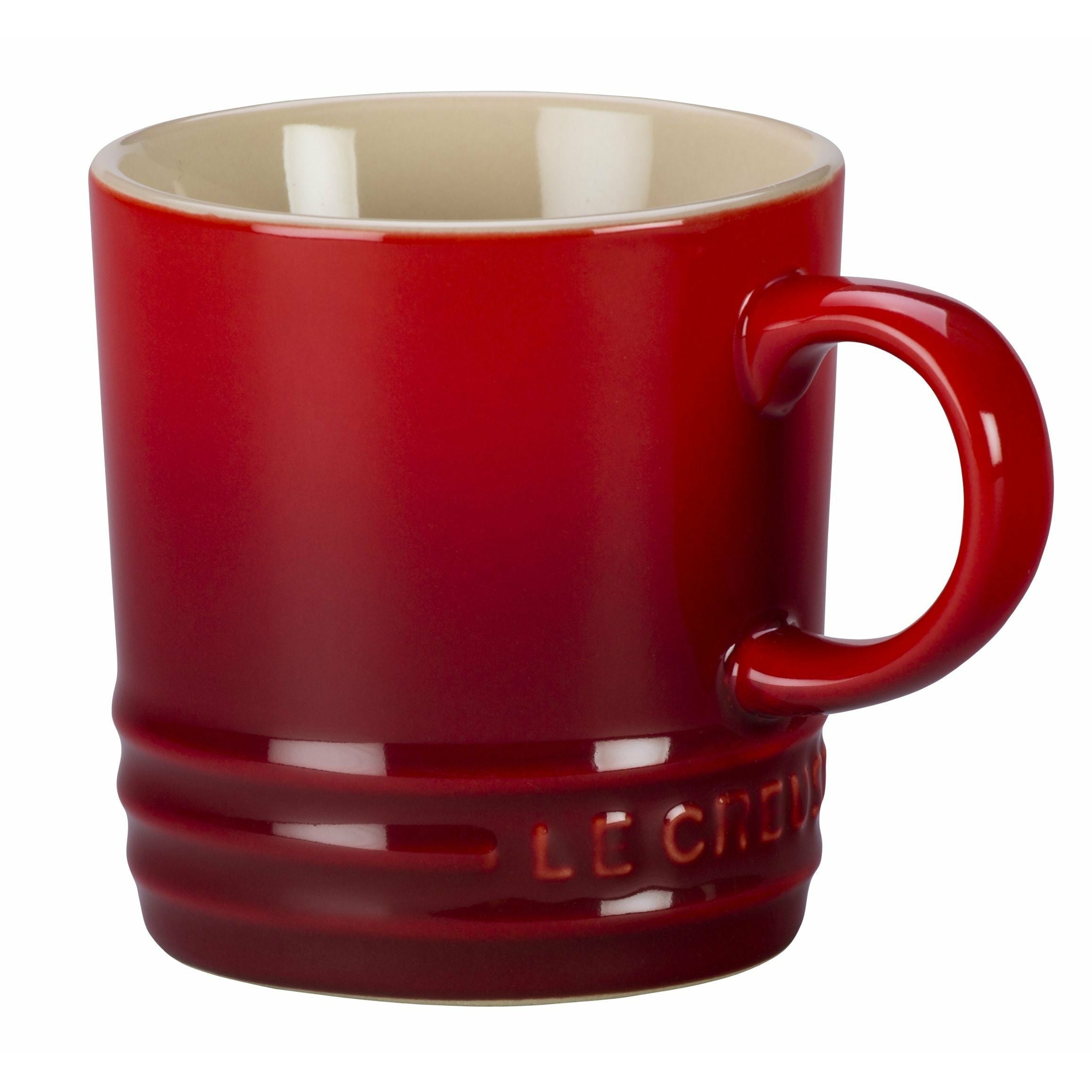 Le Creuset Cappuccino杯200毫升，樱桃红色