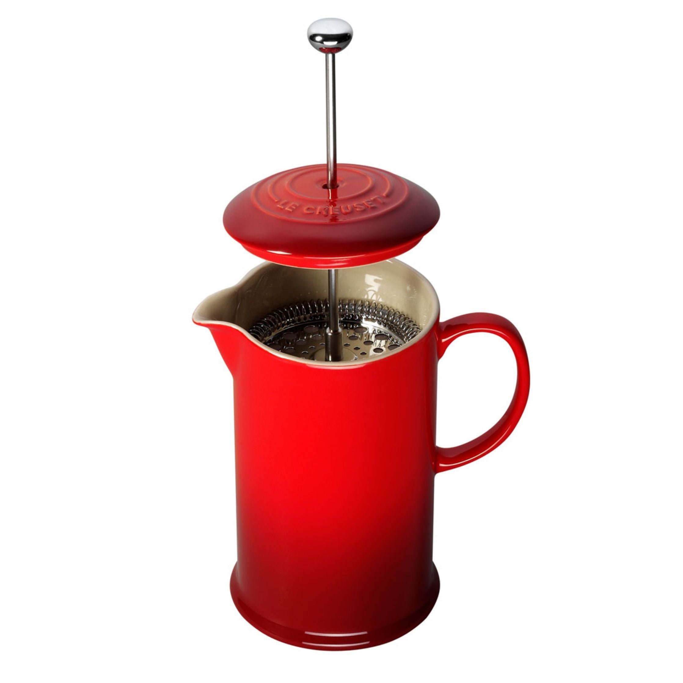 Le Creuset Coffee Maker 1 L, Cherry Red