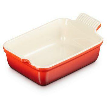Le Creuset Rectangular Baking Dish Tradition 19 Cm, Cherry Red