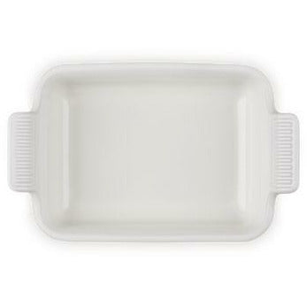 Le Creuset Tradition de vaisselle rectangulaire 19 cm, meringue