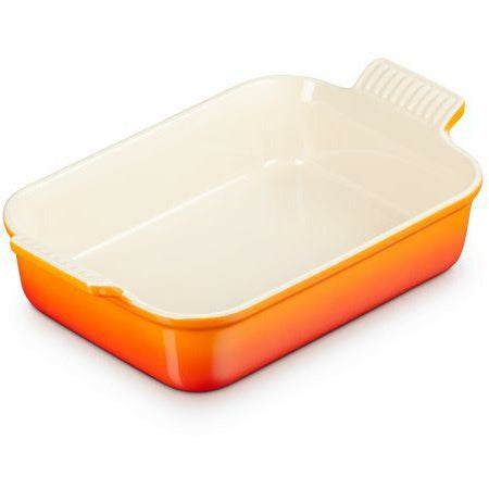Le Creuset Rectangular Baking Dish Tradition 26 Cm, Oven Red