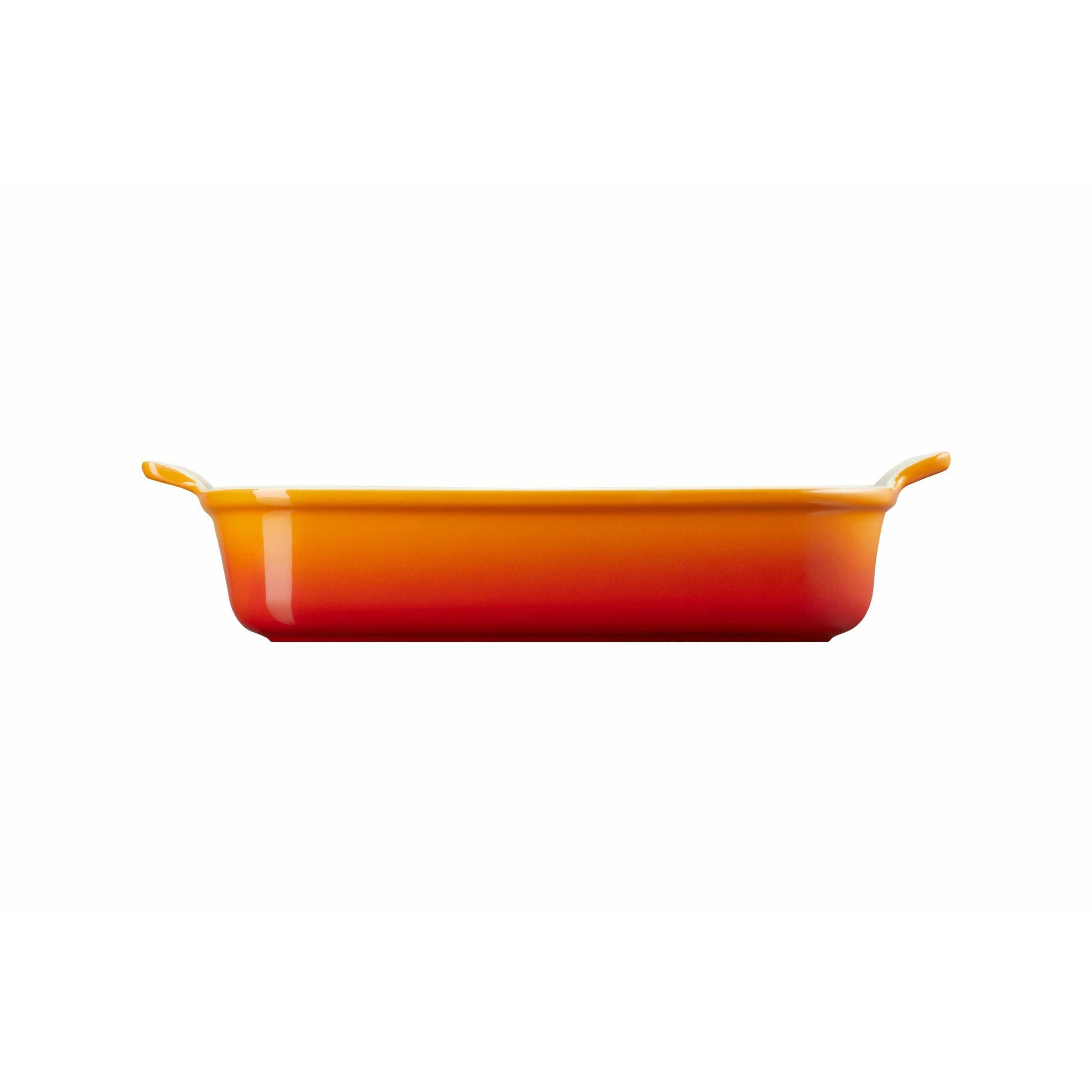 Le Creuset矩形烤盘传统32厘米，烤箱红色