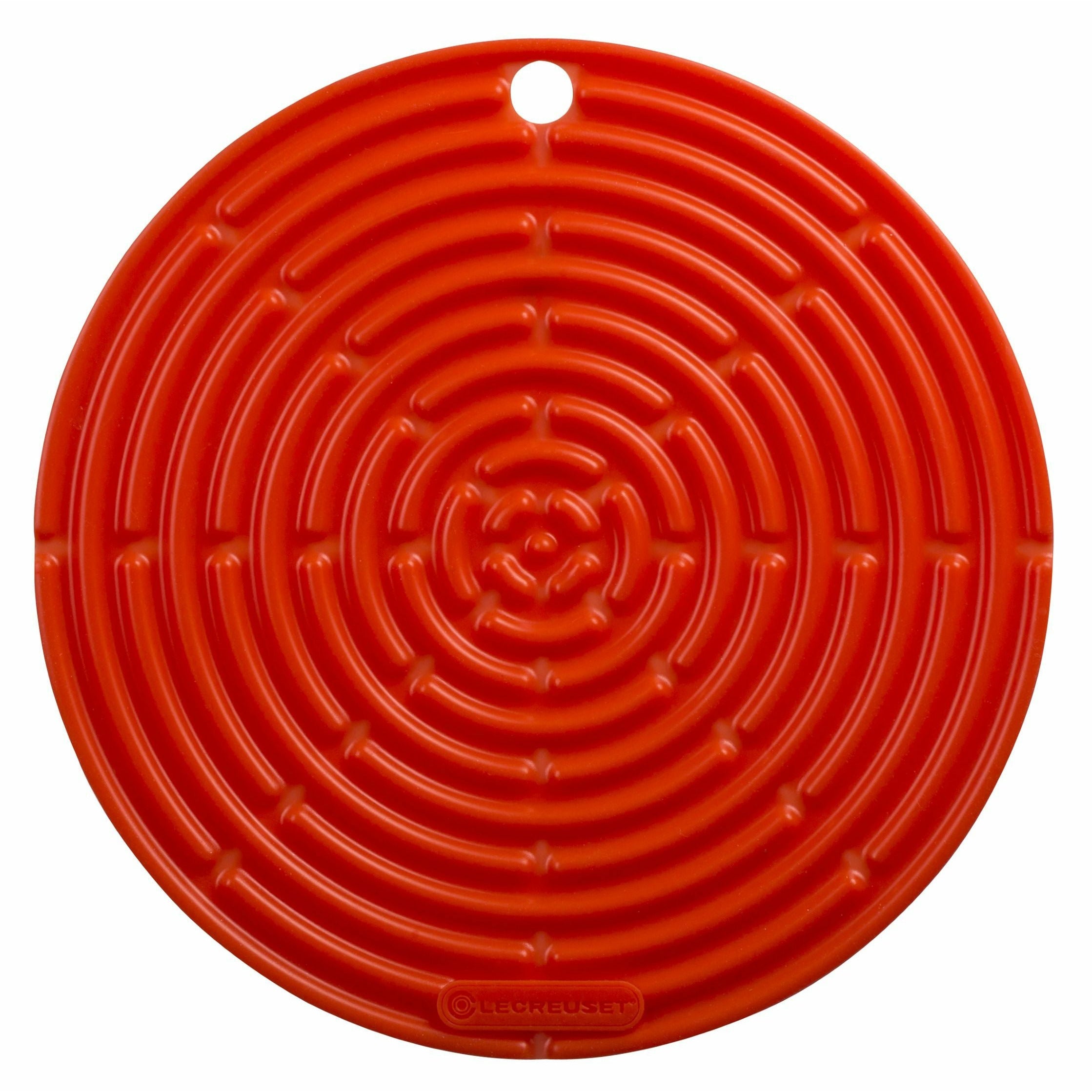 Le Creuset Round Potholder Classic 20,5 cm, four rouge