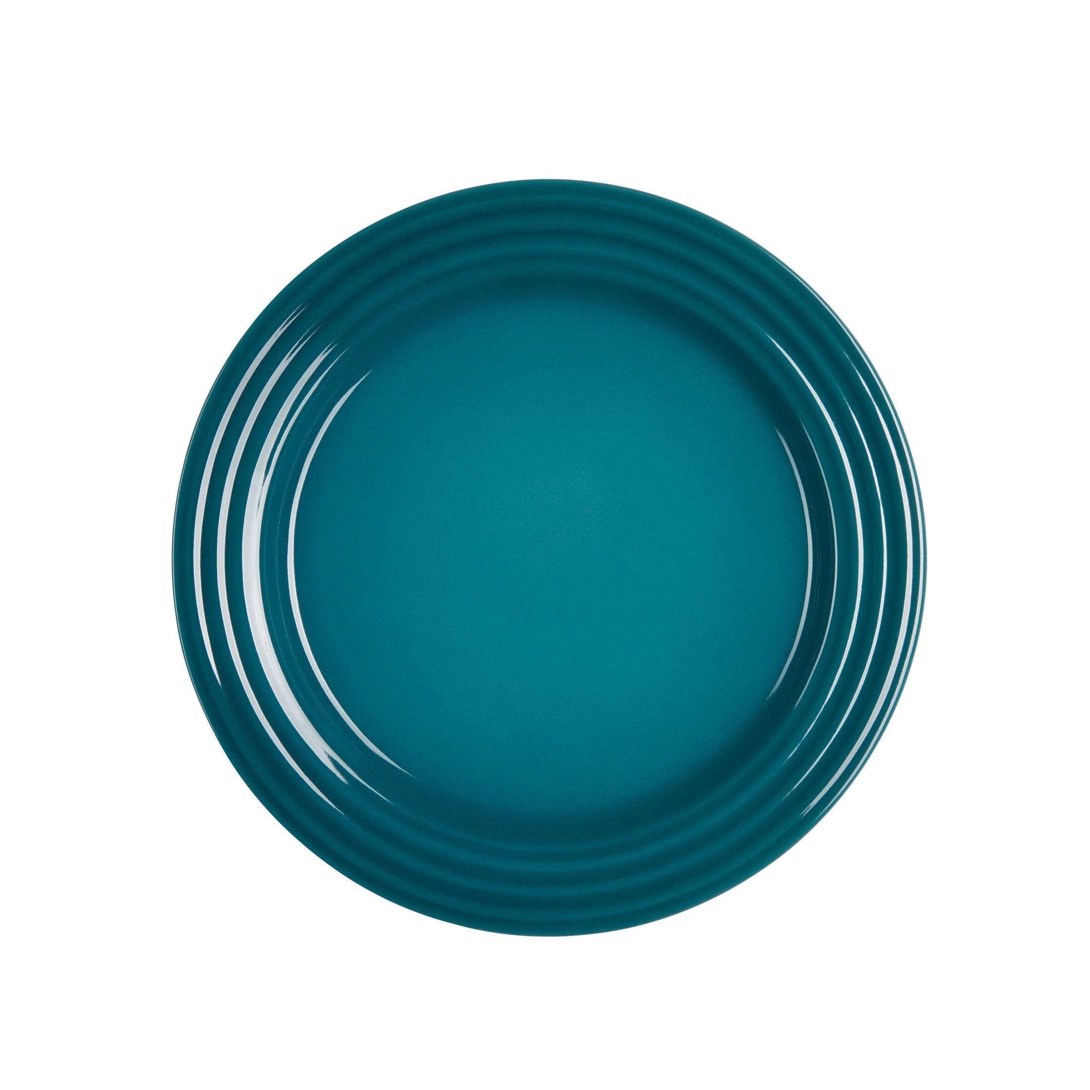 Le plato de desayuno de le Creuset Signature 22 cm, verde azulado profundo