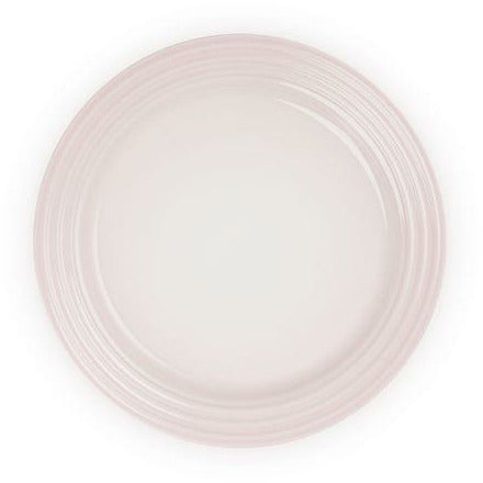 Le Creuset Assiette de petit-déjeuner signature 22 cm, coquille rose