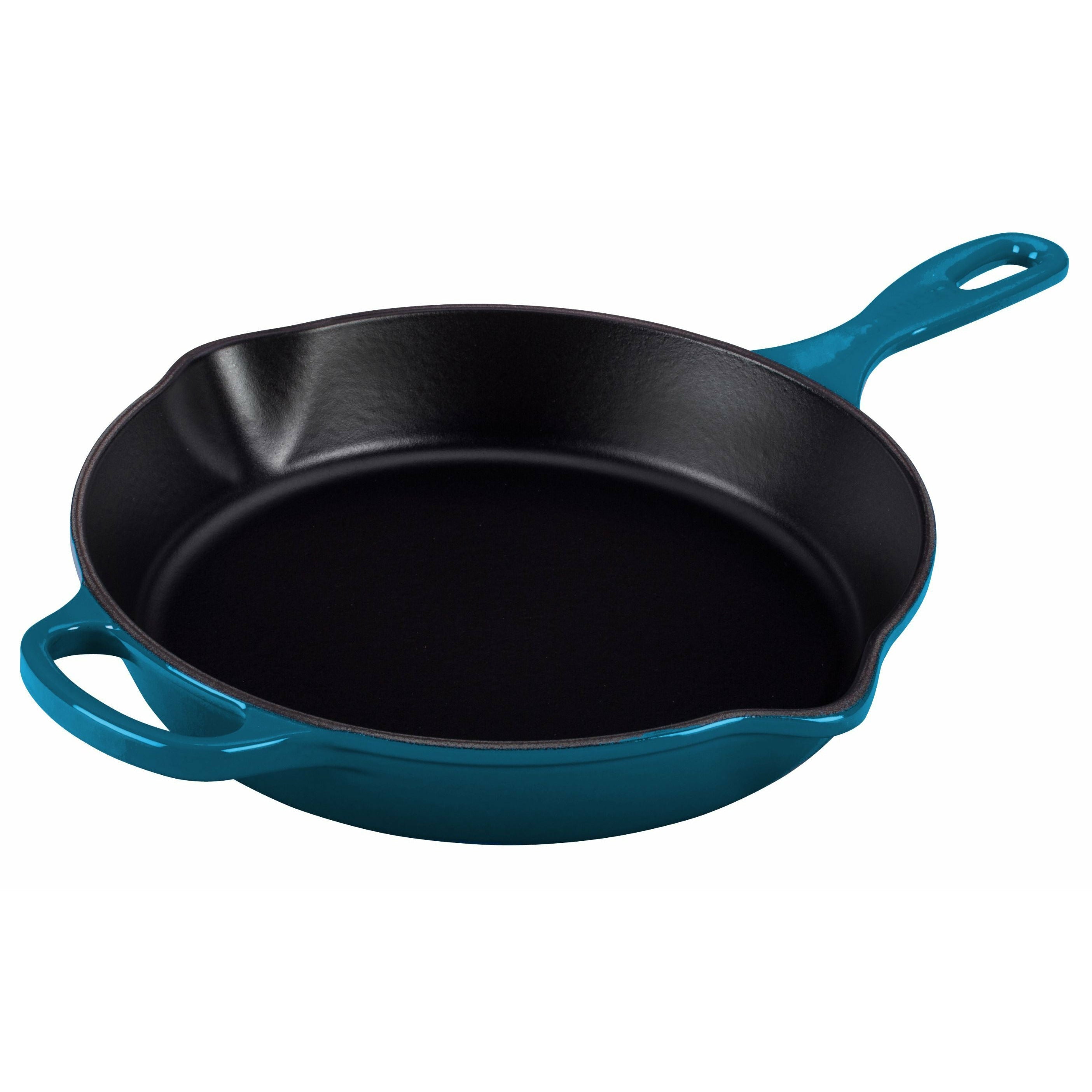 Le Creuset Nature High Frying And Serving Pan 26 Cm, Deep Teal