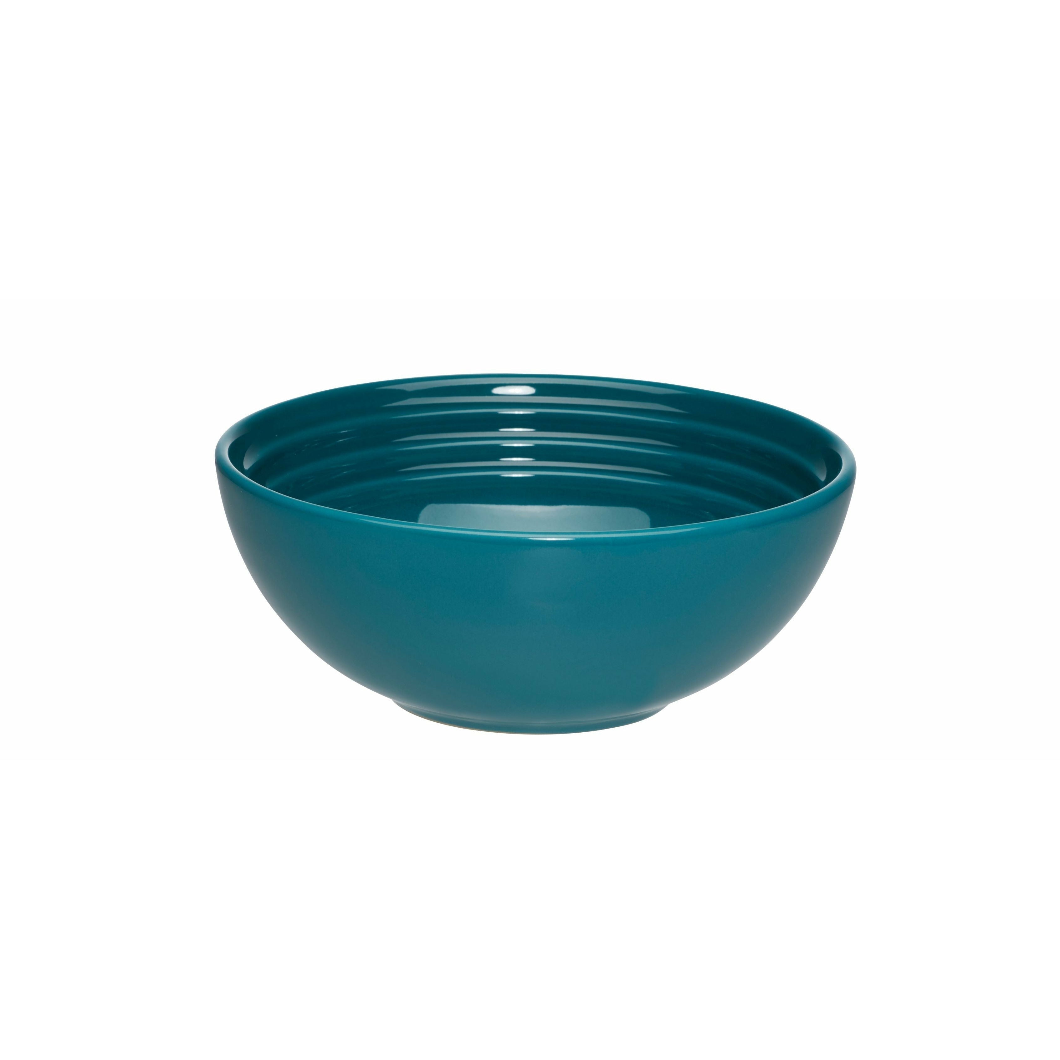 Le Creuset Signature Muesli Bowl 16 cm, verde azulado profundo