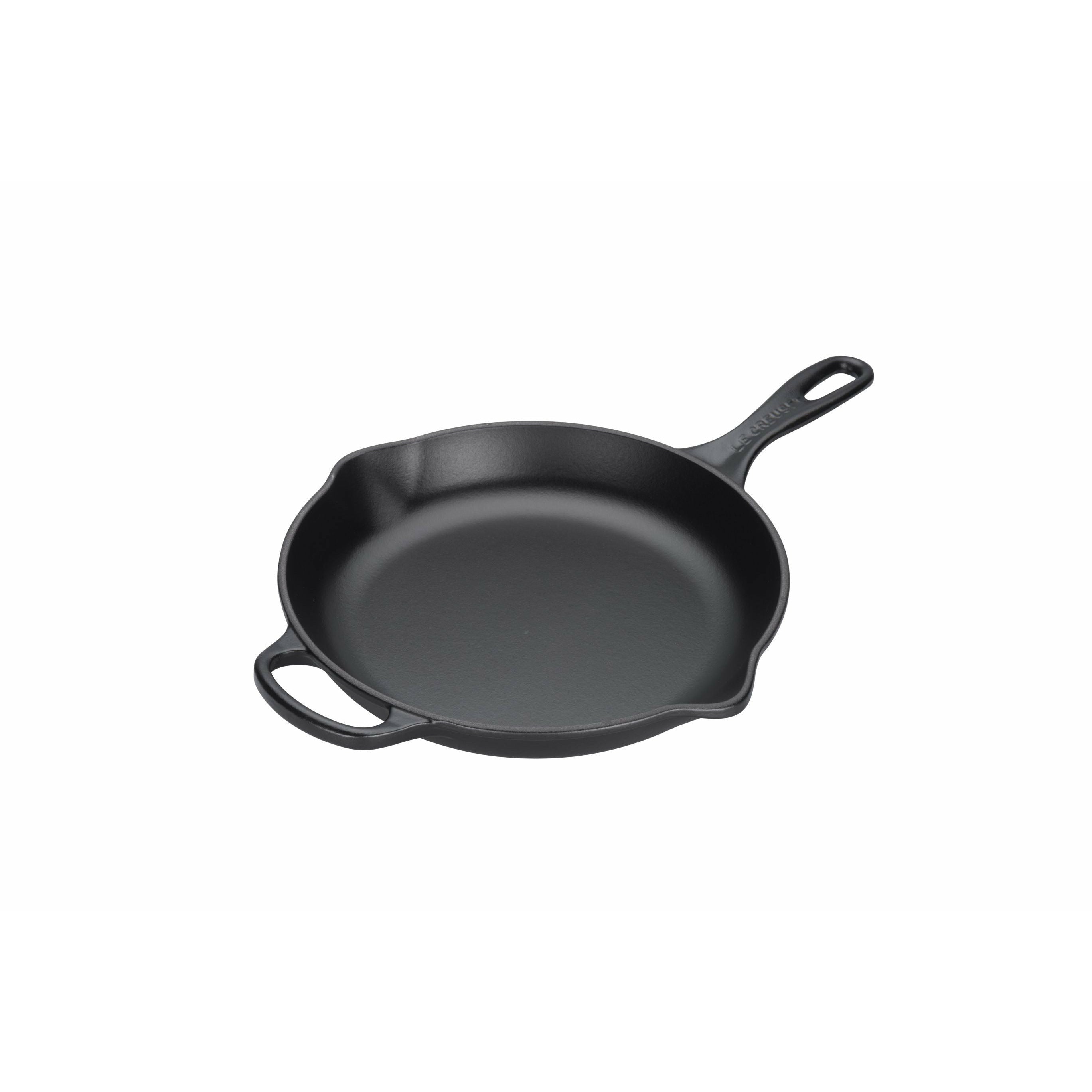 Le Creuset Signature Round Frying and Servant Pan 16 cm, noir