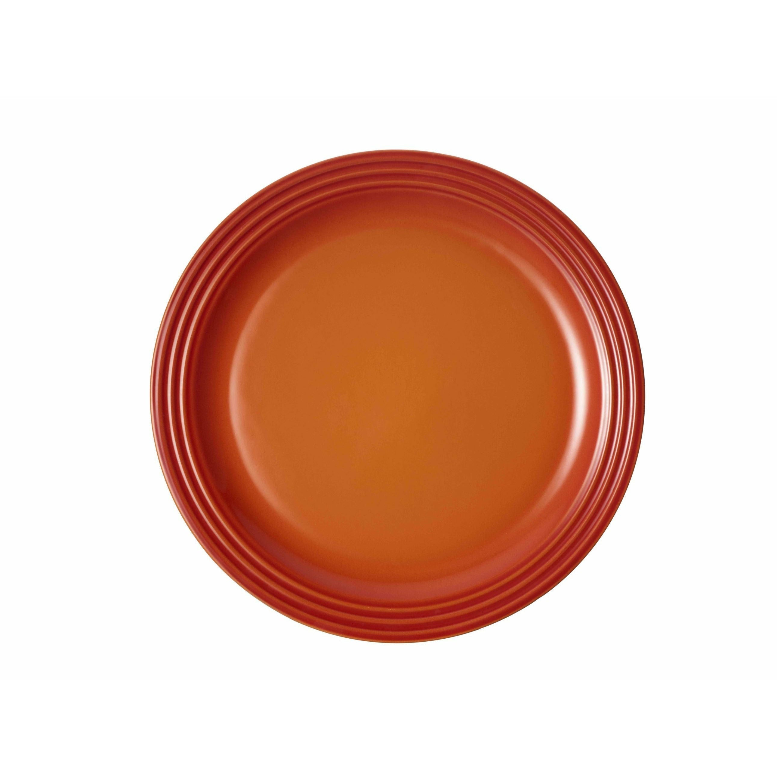 Le Creuset Assiette de dîner de signature 27 cm, four rouge