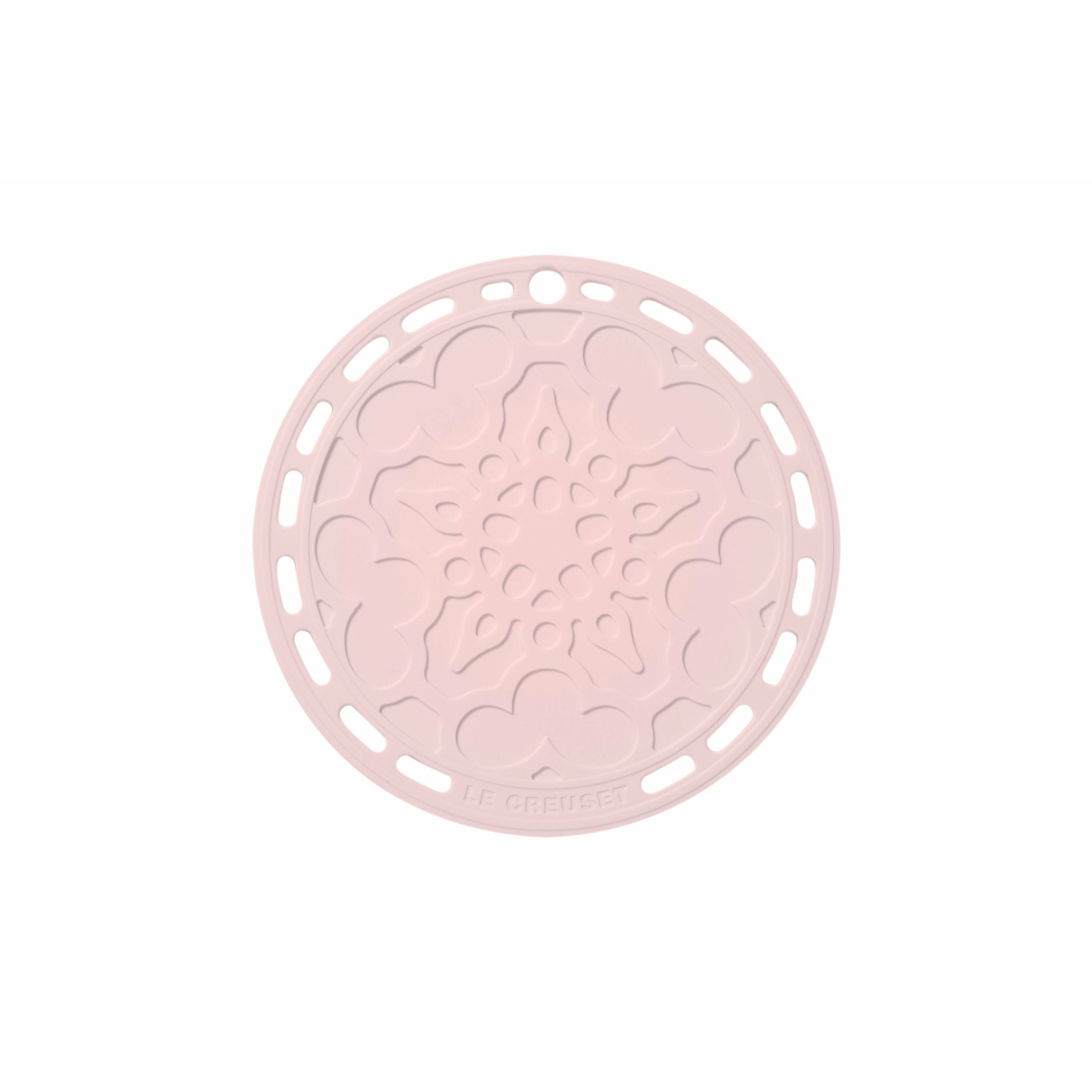 Tradizione di leastri in silicone Le Creuset, rosa