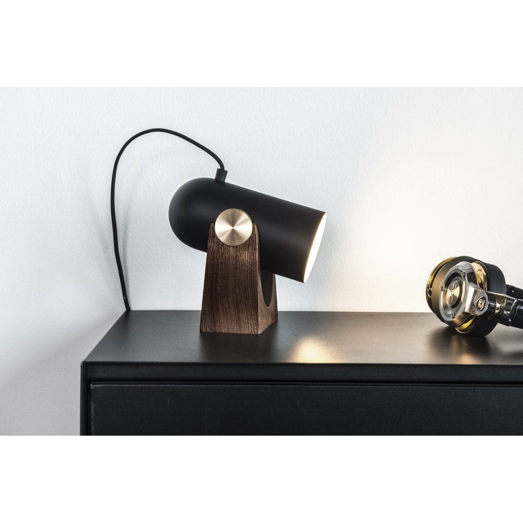 Le Klint Carronade Table/Sax Wall Lamp, svart