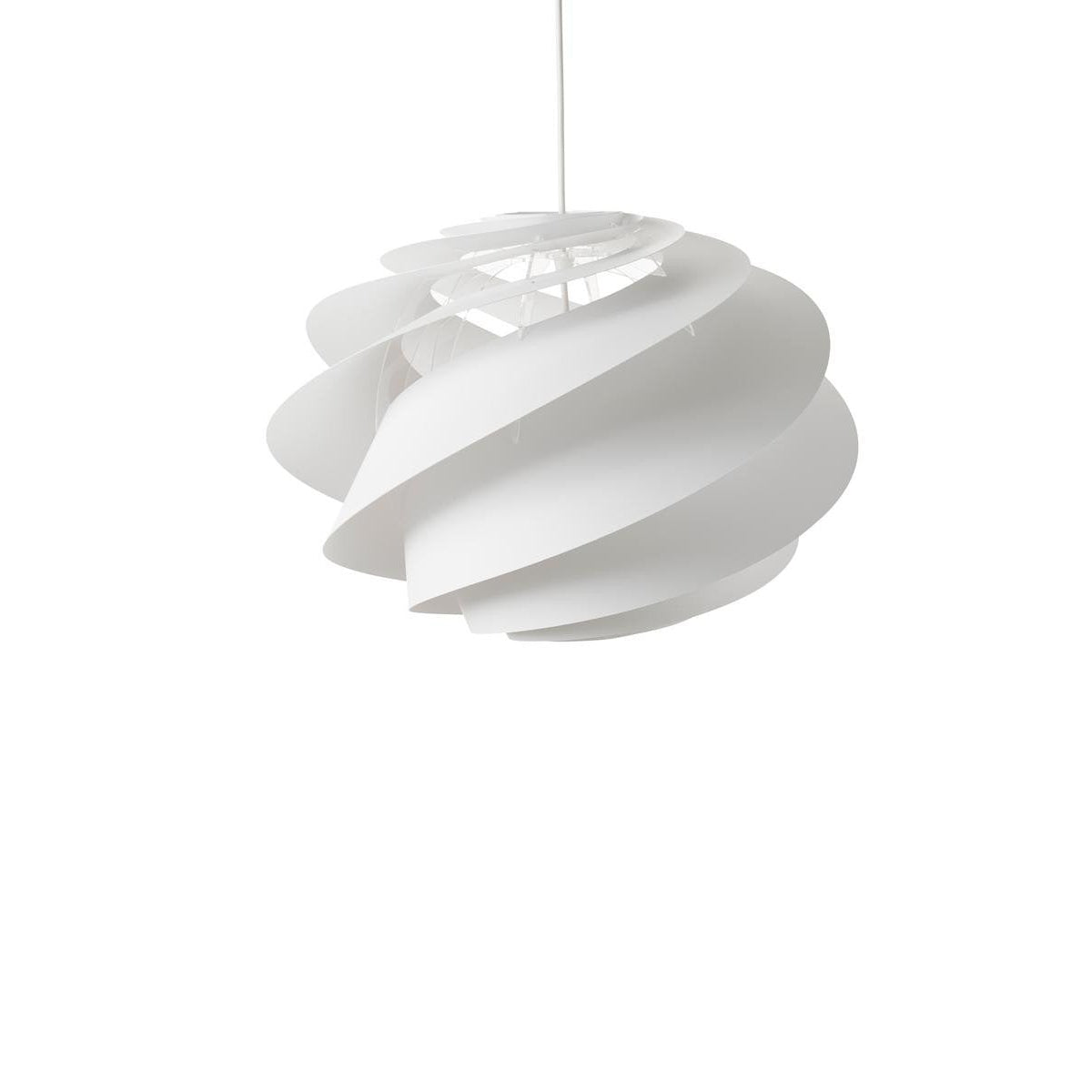 Le Klint Swirl I pendentif, blanc Ø45 cm