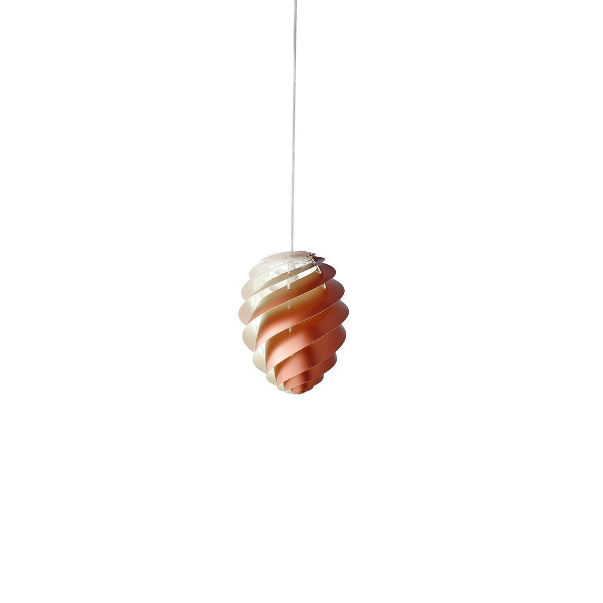 Le Klint Swirl II -hänge, koppar Ø 18 cm