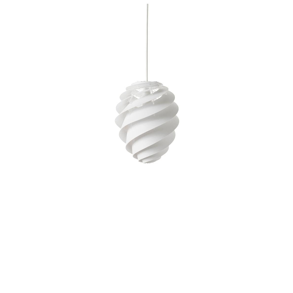Le Klint Swirl II hänge, vit Ø 18 cm