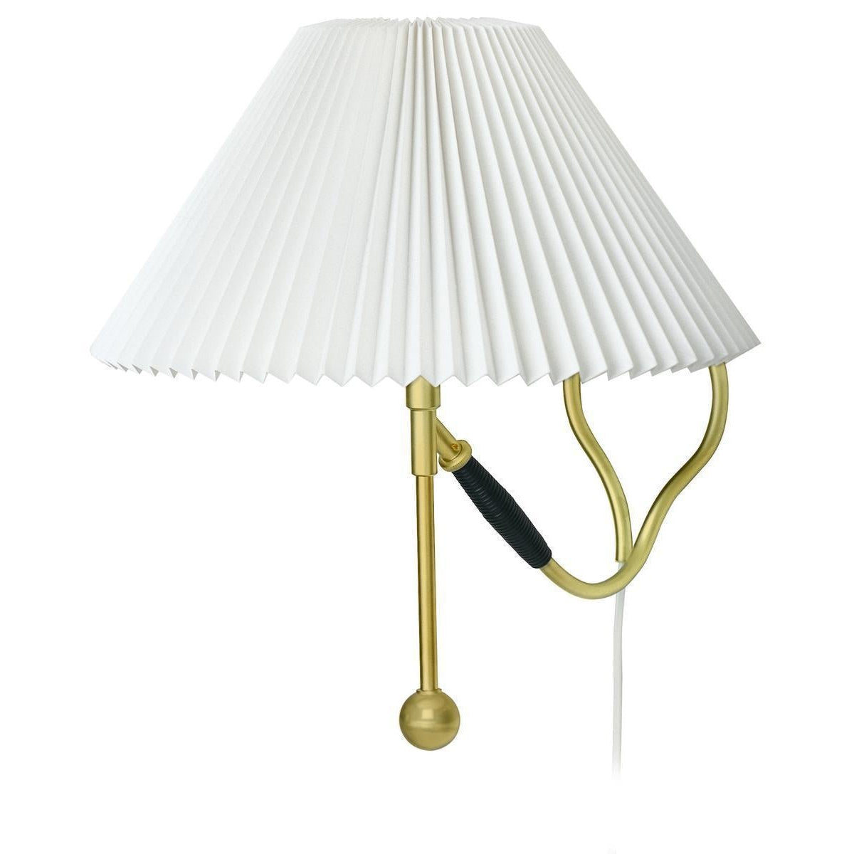 Le Klint Table/Sax Wall Lamp 306 Brass, Plastic