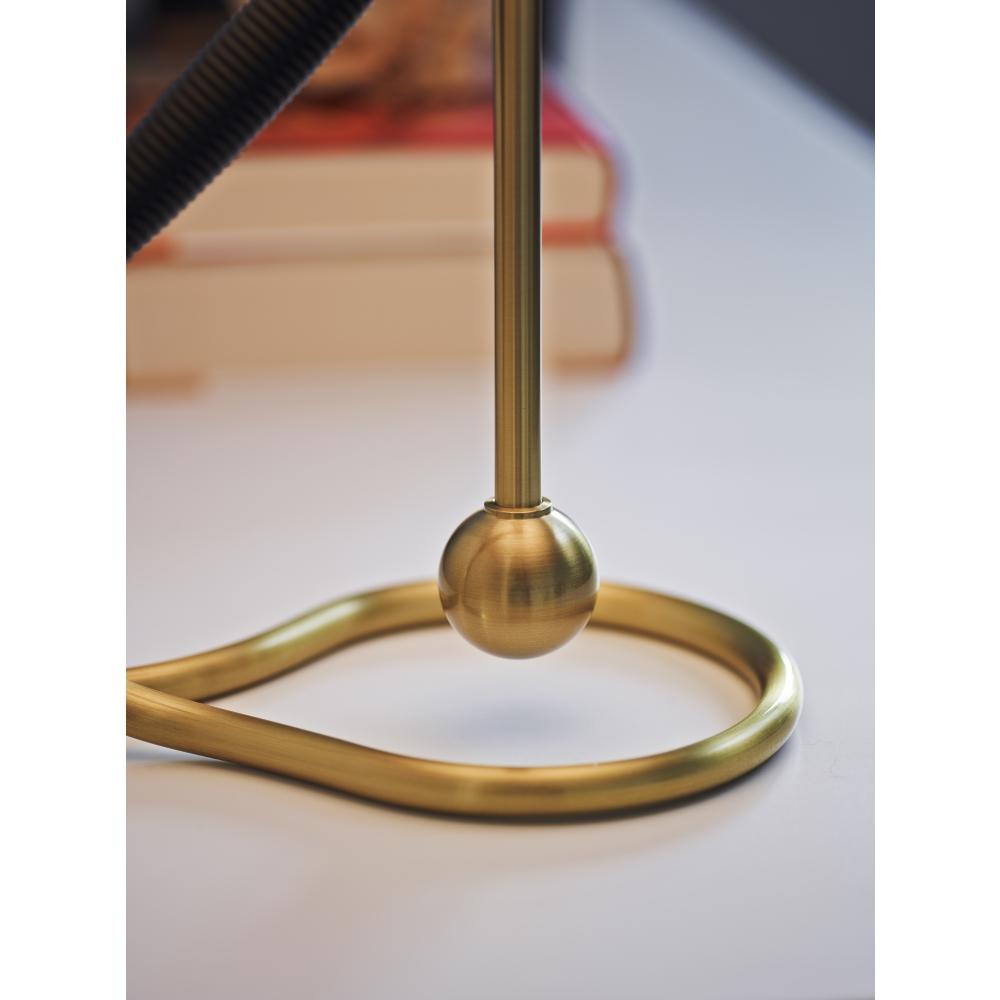Le Klint Table/Sax Wall Lamp 306 Brass, Paper