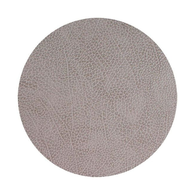 Lind DNA Circle Glass Coaster Hippo Leather, Anthracit