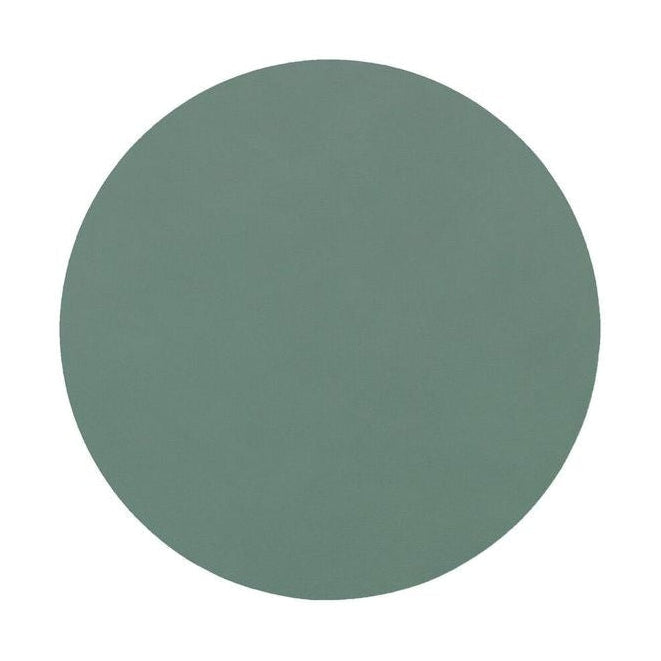 Lind DNA Circle Glass Coaster Nupo Leather, pastel verde