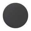 Lind Dna Circle Glass Coaster Serene Leather, Anthracite