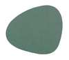 Lind DNA Curve Glass Coaster Nupo Leather, Pastell Green