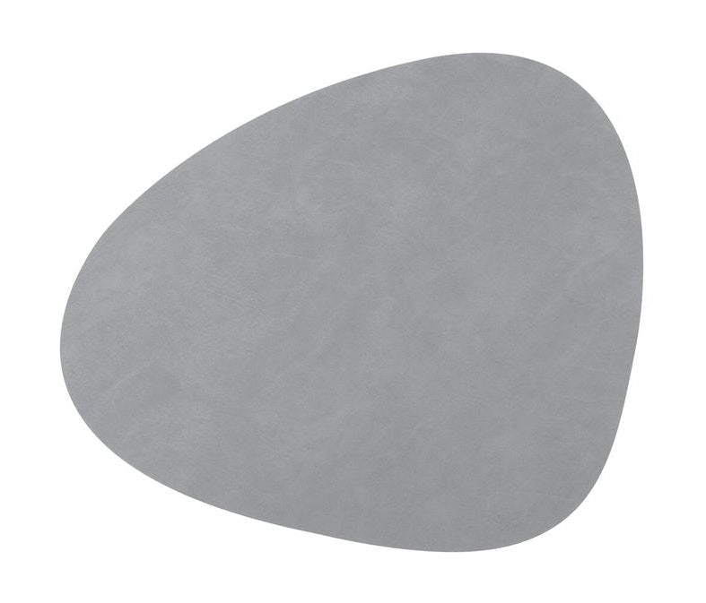 Lind Dna Curve Pleatmat Nupo Leather M, gris clair