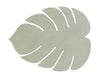 Lind Dna Leaf Glass Coaster Nupon nahka, oliivinvihreä