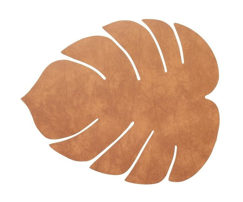 Lind Dna Leaf Placemat Nupo Leather S, Natural