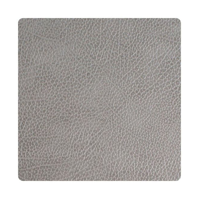Lind ADN Square Glass Coaster Hippo Leather, Anthracite Grey