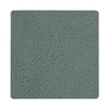 Lind Dna Square Glass Coaster Hippo Leather, Pastel Green