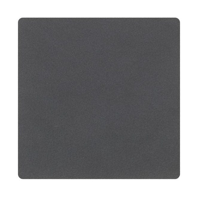 Lind Dna Square Glass Coaster Nupo Leather, Anthracite